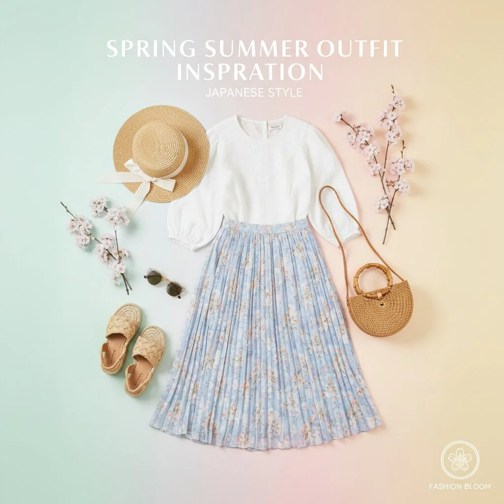 春夏穿搭靈感：5 個日系穿搭公式